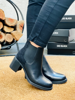 Imagen de Bota Streisand Negro Nobuck