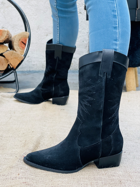 Imagen de Bota Texana Beric Negro