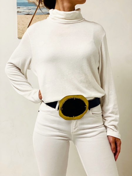 Imagen de Polera Borg Crudo