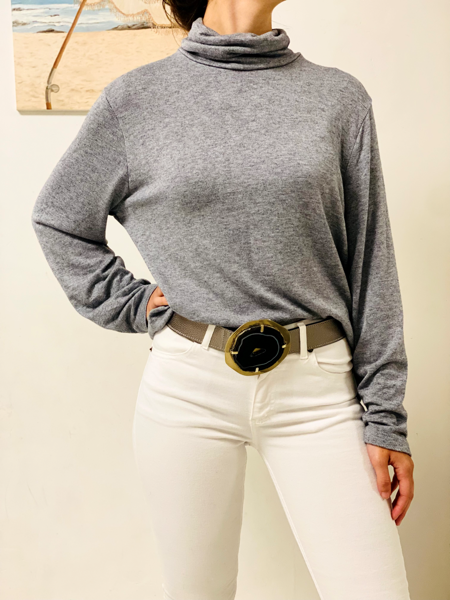 Imagen de Polera Borg Gris