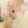 Imagen de Collar Amaranto Dorado