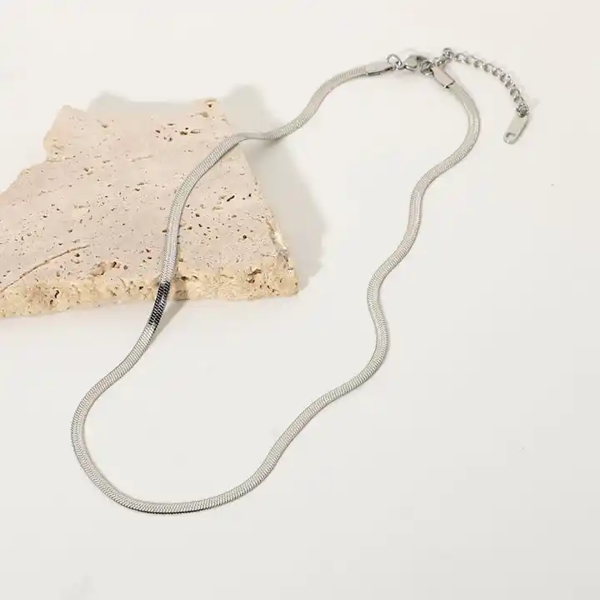Imagen de Collar Clematis Plateado