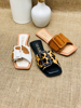 Imagen de Sandalia Ibiza Animal Print Marron