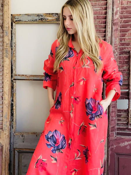 Imagen de Vestido Sicilia Coral