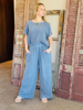 Imagen de Pantalon Siracusa Azul piedra