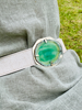 Imagen de Cinto de Piedra Blanco Craquelado y Verde