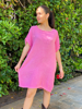 Imagen de Vestido Asis Fucsia