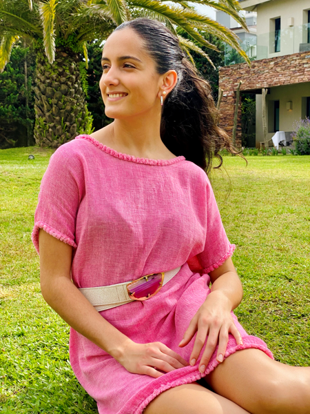 Imagen de Vestido Asis Fucsia