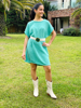 Imagen de Vestido Asis Verde Esmeralda