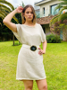 Imagen de Vestido Asis Beige