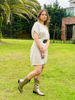 Imagen de Vestido Asis Beige