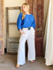 Imagen de Blusa Doha Azul Francia