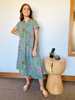 Imagen de Vestido Lombardia Verde Seco