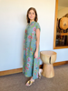 Imagen de Vestido Lombardia Verde Seco