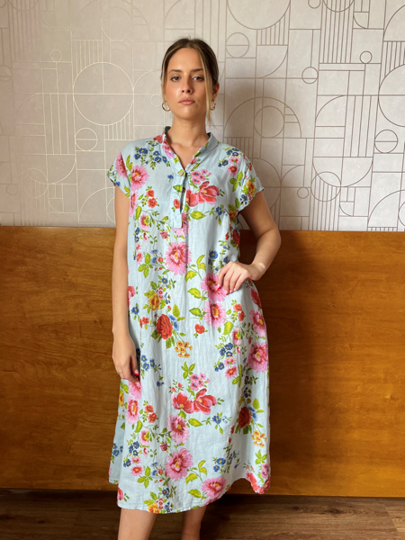 Imagen de Vestido Lombardia Celeste