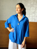 Imagen de Blusa Novara Azul Francia