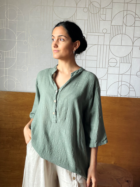 Imagen de Blusa Dion Verde Oliva