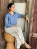 Imagen de Blusa Dion Azul Piedra