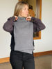 Imagen de Polera Dobby Negro y Gris