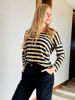 Imagen de Remera Odense Negro Beige