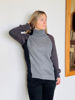 Imagen de Polera Dobby Negro y Gris