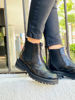 Imagen de Bota Bruselas Negro Lagarto Milano