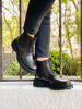 Imagen de Bota Bruselas Negro Lagarto Milano