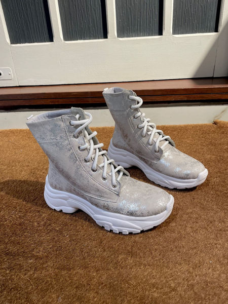 Imagen de Bota Matisse Plata Craquelado