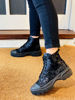 Imagen de Bota Arya Negro Craquelado