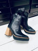 Imagen de Bota Lessines Negro Lagarto
