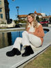 Imagen de Bota Mons Negro Gamuza