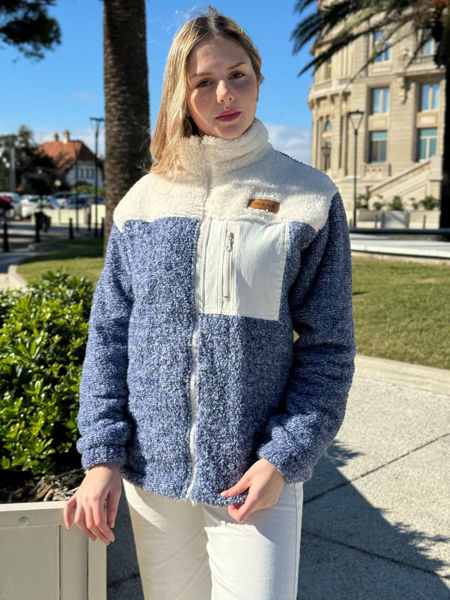 Imagen de Campera Navier Azul Crudo
