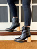 Imagen de Bota Lessines Negro Lagarto
