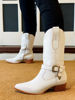Imagen de Bota Texana Dortmund Blanco Rustico