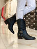 Imagen de Bota Texana Dortmund Negro Rustico
