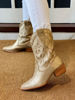 Imagen de Bota Texana Luxemburgo Oro Craquelado