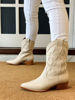 Imagen de Bota Texana Luxemburgo Off White