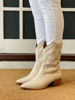Imagen de Bota Texana Luxemburgo Off White