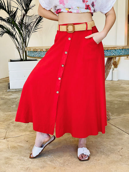 Imagen de Pollera Menfi Bordo