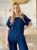 Imagen de Blusa Mali Azul Marino