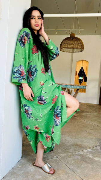 Imagen de Vestido Sicilia Verde Lima