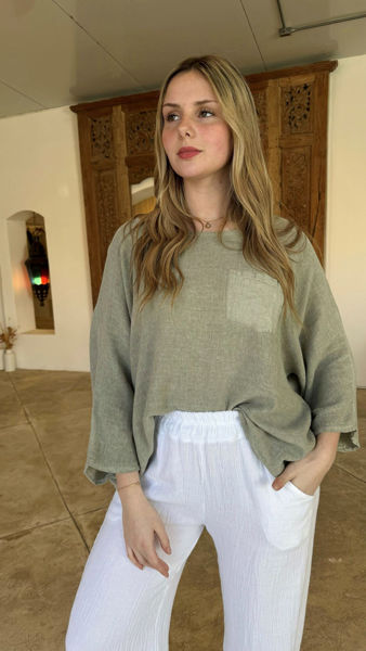 Imagen de Blusa Vermezzo Verde Oliva