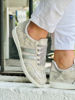 Imagen de Sneaker Harvey Plata Craquelado