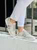 Imagen de Sneaker Harvey Plata Craquelado