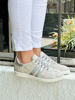 Imagen de Sneaker Harvey Plata Craquelado