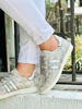 Imagen de Sneaker Harvey Plata Craquelado