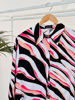 Imagen de Vestido Ceuta Animal Print Negro y Rosa