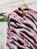 Imagen de Vestido Ceuta Animal Print Negro y Rosa