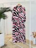 Imagen de Vestido Ceuta Animal Print Negro y Rosa