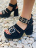 Imagen de Sandalia Ginebra Negro